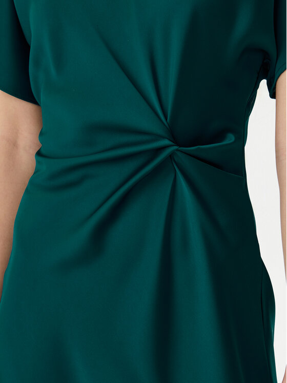 Rinascimento Rinascimento Sukienka koktajlowa CFC0122932003 Zielony Regular Fit