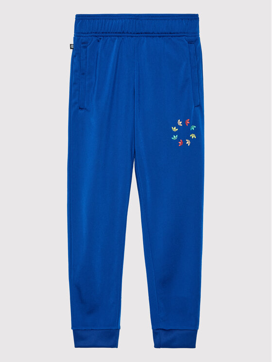 adidas Pantaloni da tuta adicolor HB9466 Blu Regular Fit, taglia : 15_16Y