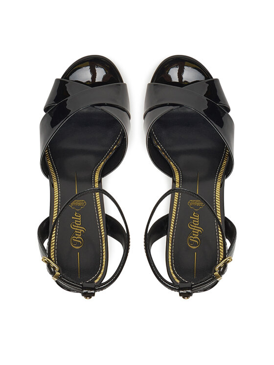 Buffalo Buffalo Sandale Jessie 1291606 Crna