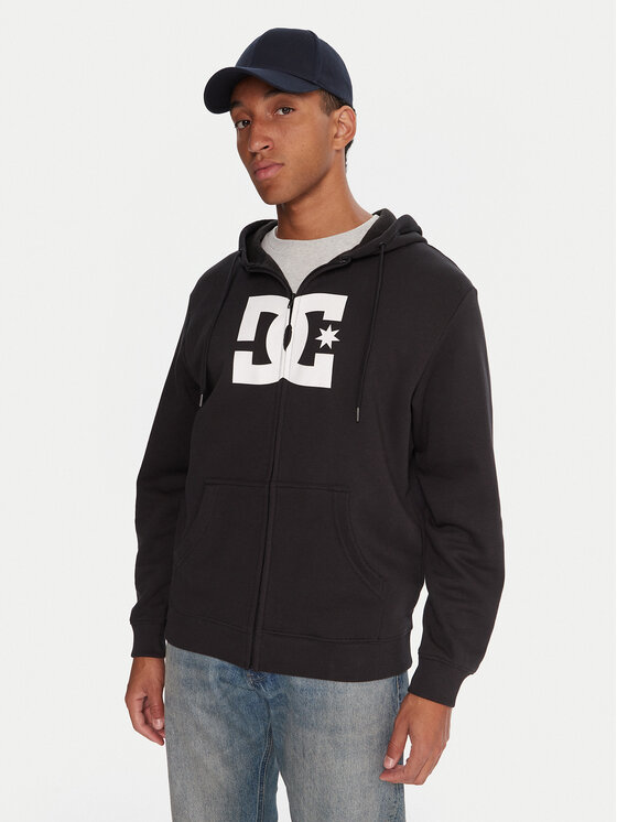 DC Shoes DC Shoes Pulóver Star EDYSF03265 Fekete Regular Fit