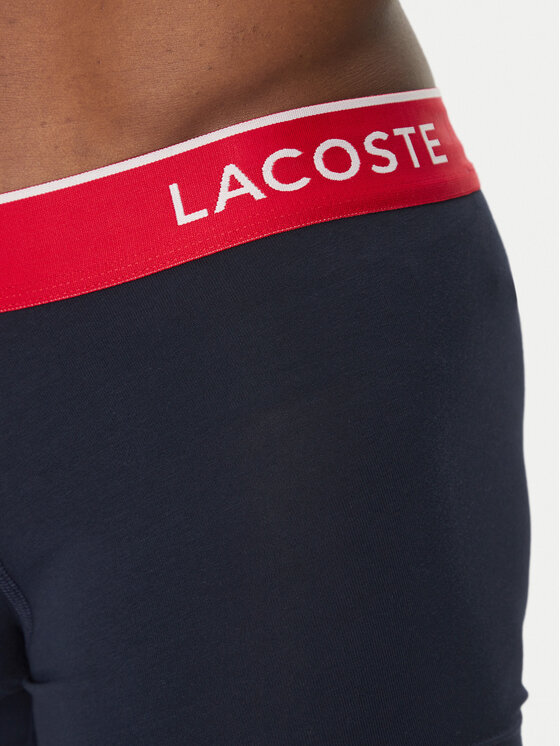 Lacoste Lacoste Súprava 3 kusov boxeriek 5H1297 Tmavomodrá