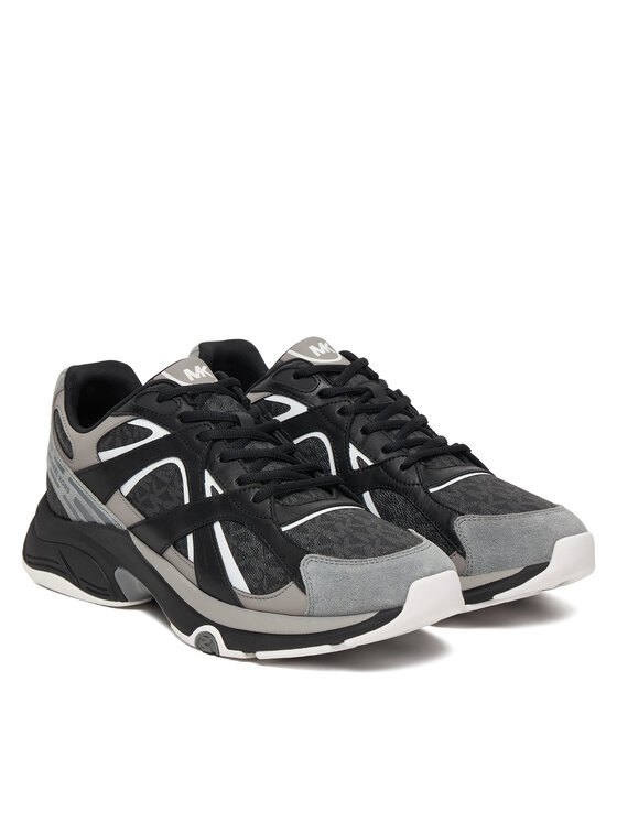 MICHAEL Michael Kors MICHAEL Michael Kors Sneakers Leo Trainer 42R6LEFS1B Negru