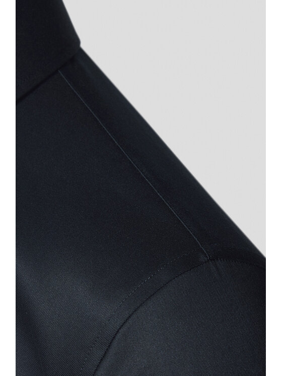 Lancerto Lancerto Koszula Koszula Damska Czarna z Bawełną Celebrian Slim KO073224000071 Czarny Slim Fit