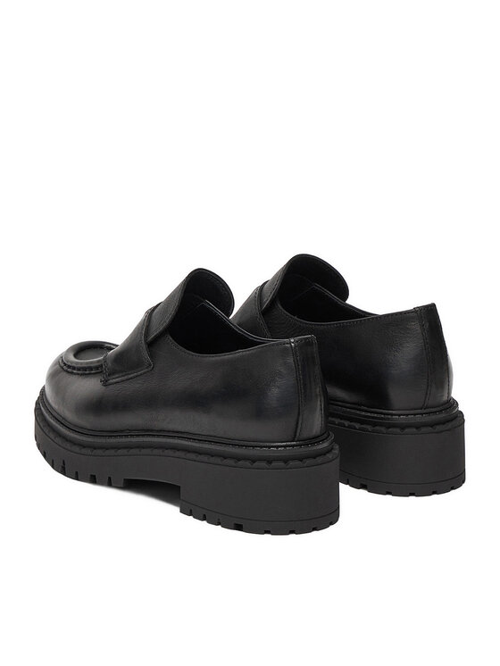 G-Star Raw G-Star Raw Loafersy EO-DOLUNAY-25FW05 Černá
