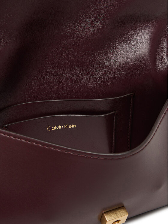 Calvin Klein Calvin Klein Torbica Ck Convertible Chain Small Bag LV04F3172G Tamnocrvena