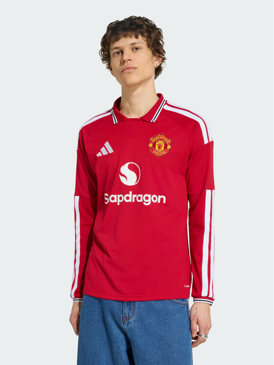 adidas adidas Koszulka techniczna 169712 Czerwony Slim Fit