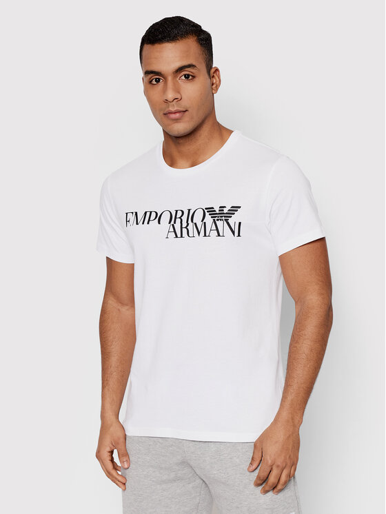 Emporio Armani Underwear Emporio Armani Underwear Tričko 211818 2R476 00010 Biela Regular Fit
