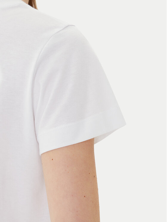 PINKO PINKO T-Shirt Basico 100373 A2RE Bílá Regular Fit
