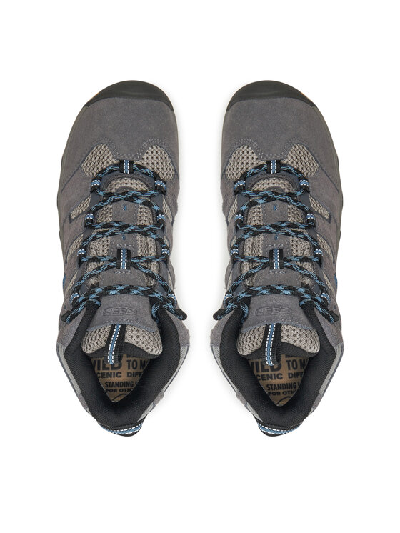 Keen Keen Trekking čevlji Headout Mid Wp Steel 1028307 Siva