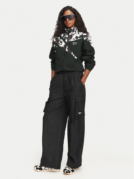 Reebok Reebok Преходно яке Kinga RK25692CCW Черен Regular Fit