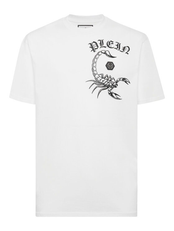 PHILIPP PLEIN PHILIPP PLEIN T-Shirt 261 Bílá Regular Fit