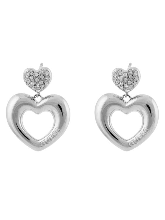 Guess Guess Обици JUBE05209JW Сребрист