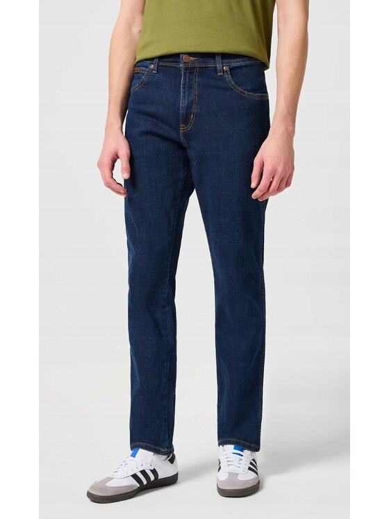 Wrangler Wrangler Jeansy Texas Slim Niebieski Slim Fit