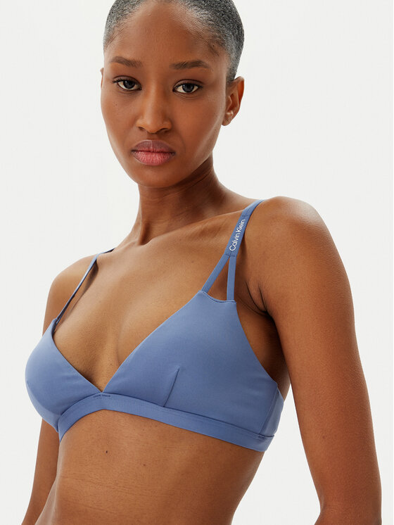 Calvin Klein Swimwear Calvin Klein Swimwear Bikini partea de sus KW0KW02793 Albastru