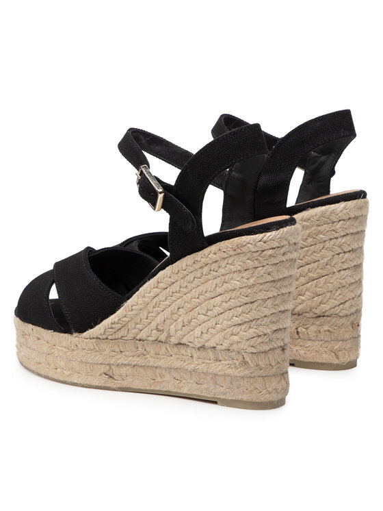 Castañer Castañer Espadryle Blaudell/8ED/001 020998-100-35 Czarny