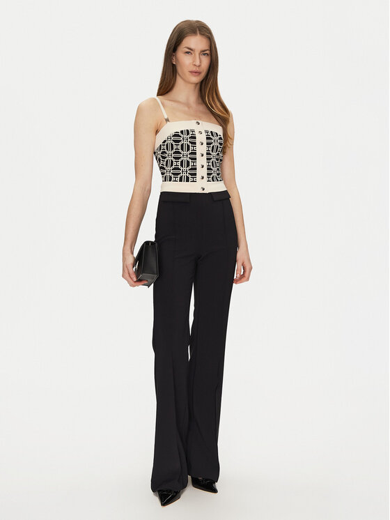 Elisabetta Franchi Elisabetta Franchi Marškinėliai TK-33B-47E2-V280 Spalvota Regular Fit