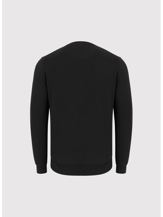 Pako Lorente Pako Lorente Sweter P26WN-2X-010 Czarny Straight Fit