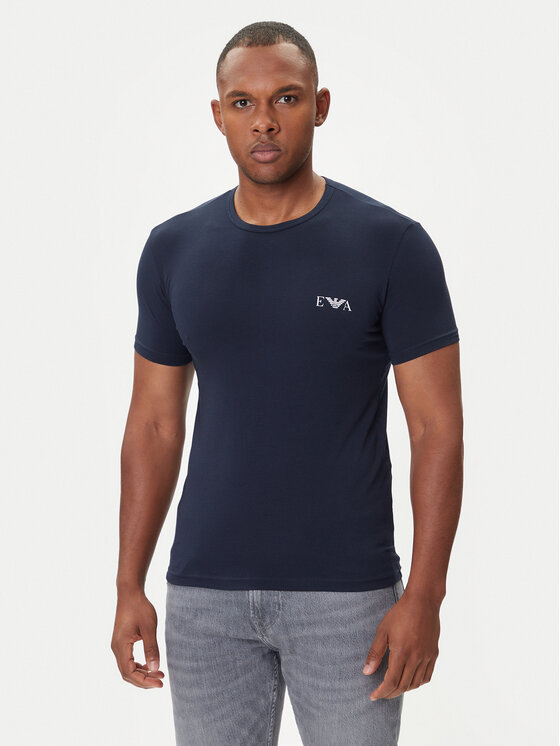 Emporio Armani Underwear Emporio Armani Underwear Komplet t-shirtów EM001849 AF14131 MB143 Granatowy Fitted Fit