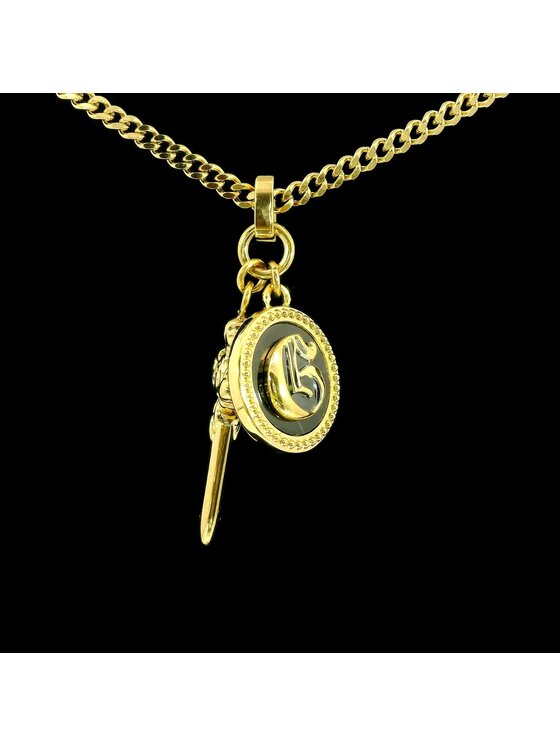 Guess Guess Naszyjnik JUMN04023JWYGBKT/U Złoty