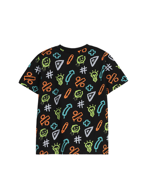 Coccodrillo Coccodrillo Футболка WC5143220VBB Чорний Regular Fit