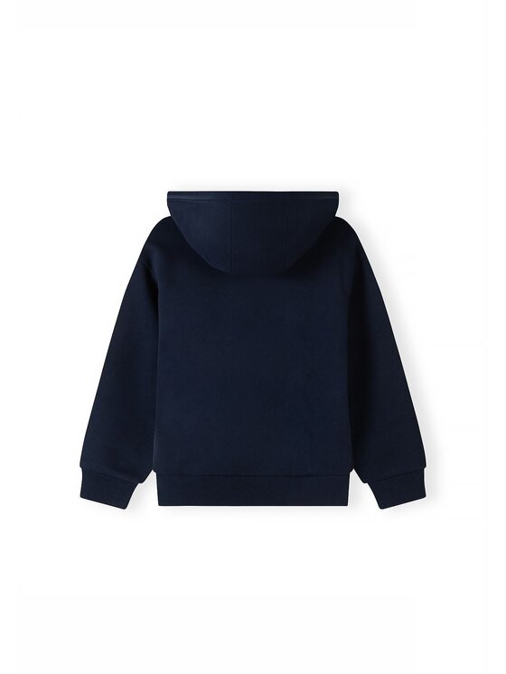 minoti minoti Bluza 33FLEECE287 Granatowy Regular Fit