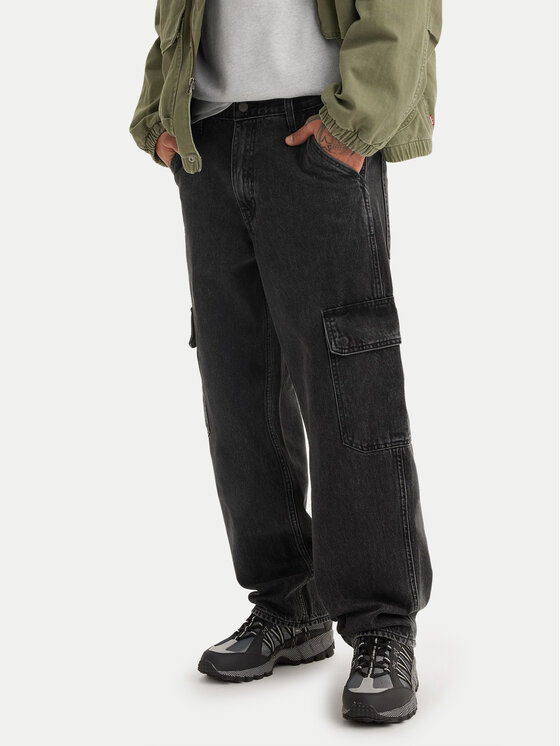 Levi's Džínsy 568 000LP-0002 Čierna Loose Fit