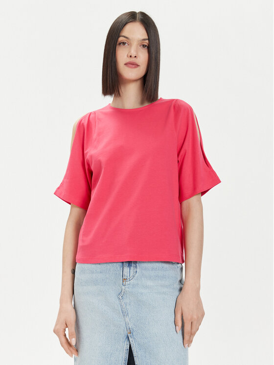 United Colors Of Benetton Tricou 3BL0D1078 Roz Regular Fit