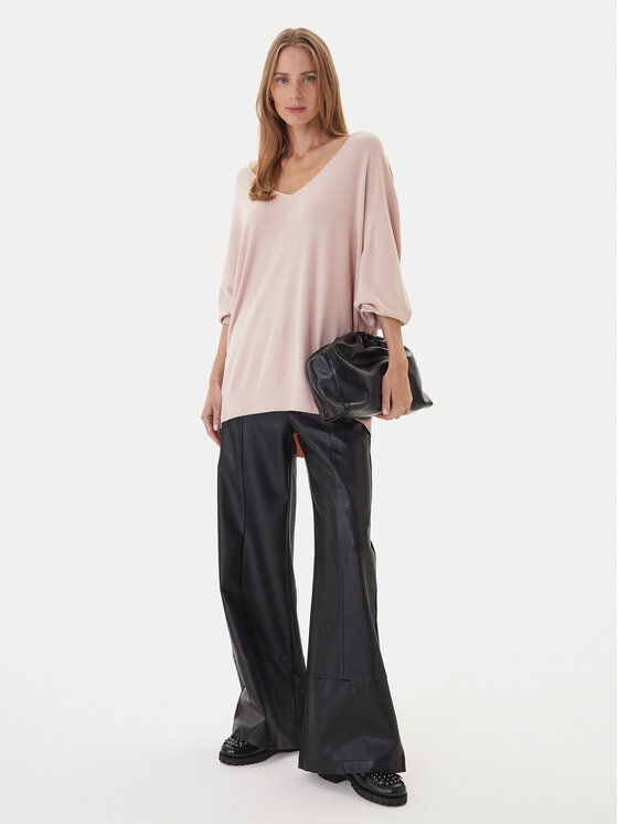 Kontatto Kontatto Pullover 3M0815C Rosa Relaxed Fit