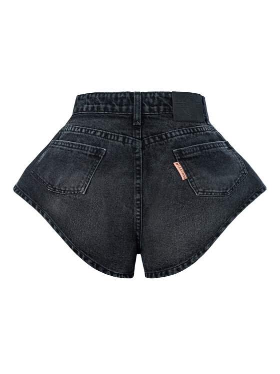 MissDenim MissDenim Szorty jeansowe Skorts Czarny Regular Fit
