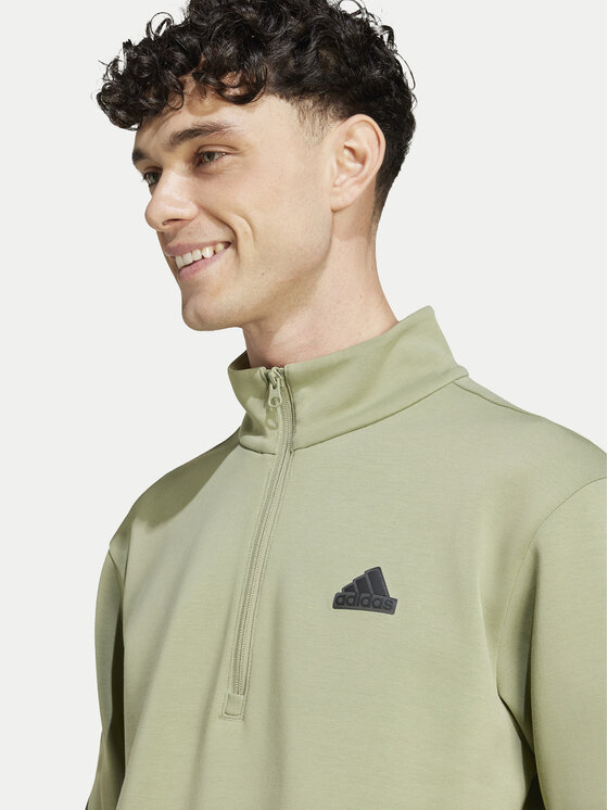 adidas adidas Sweatshirt Future Icons 3-Stripes IW8544 Grün Regular Fit