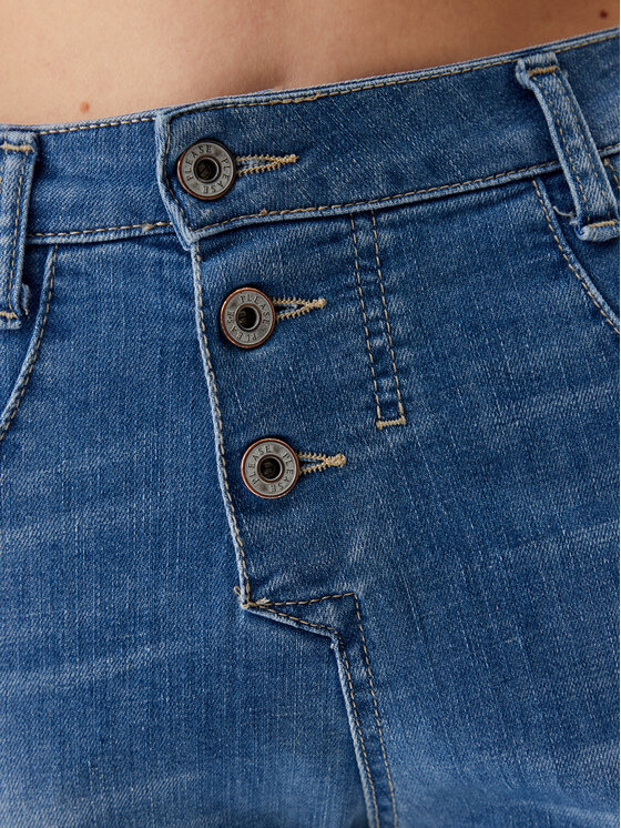 Please Please Jeansy P78ABQ2NTI Niebieski Regular Fit