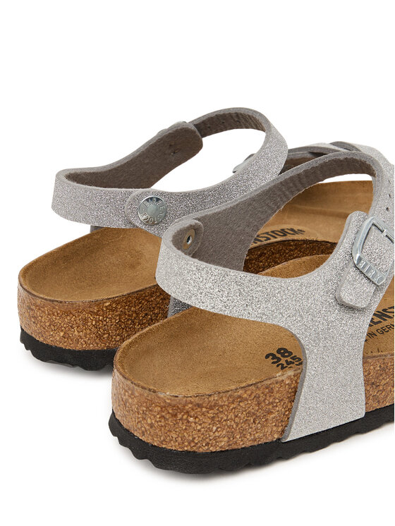 Birkenstock Birkenstock Sandały Kumba 1030536 D Srebrny