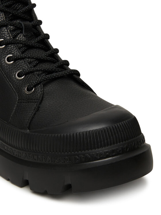 KARL LAGERFELD KARL LAGERFELD Schnürstiefeletten Trekka Max Lock KL43542 Schwarz