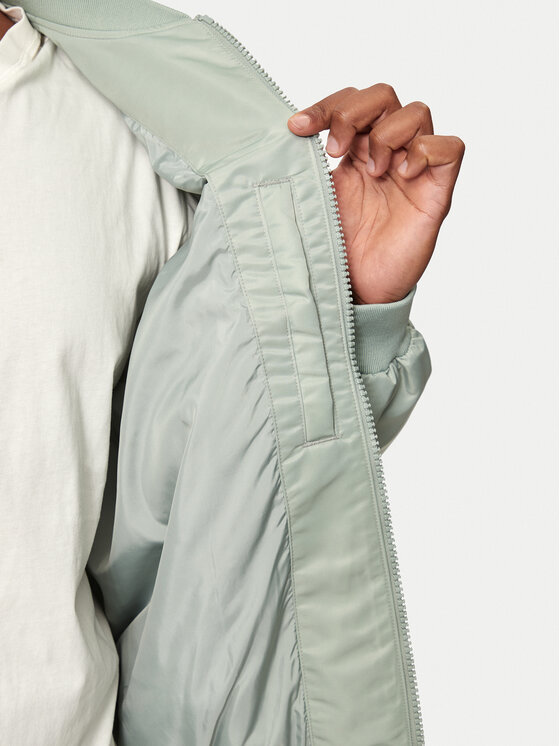 Calvin Klein Jeans Calvin Klein Jeans Bomber jakna J30J325110 Zelena Relaxed Fit