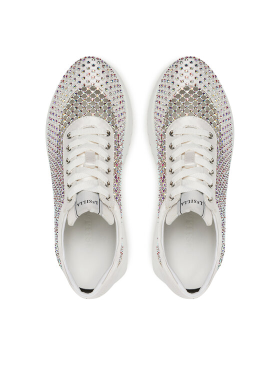 Le Silla Le Silla Sneakersy 6808B040ZLPPSAS Biały