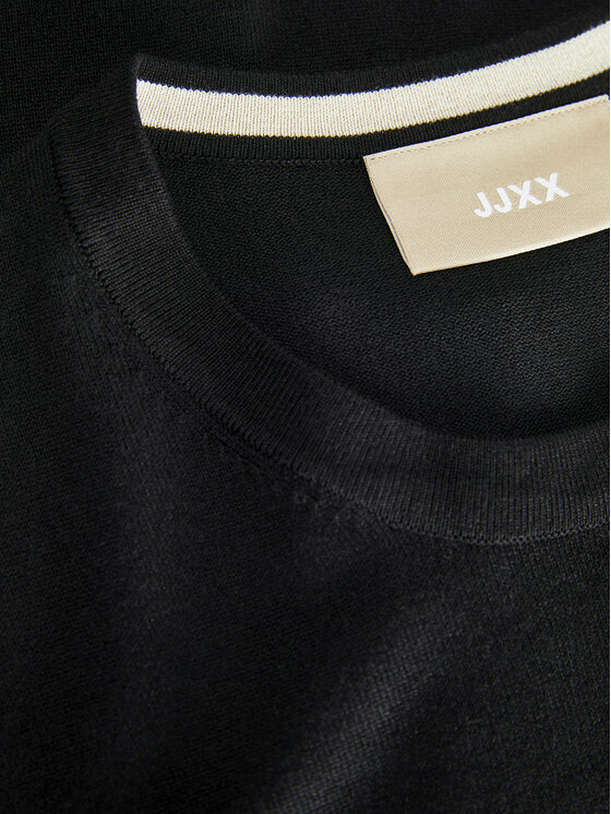 JJXX JJXX Džemper haljina Marilyn 12261027 Crna Slim Fit