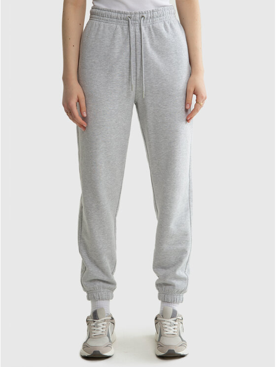 BIG STAR BIG STAR Spodnie dresowe YEVA Szary Basic Fit