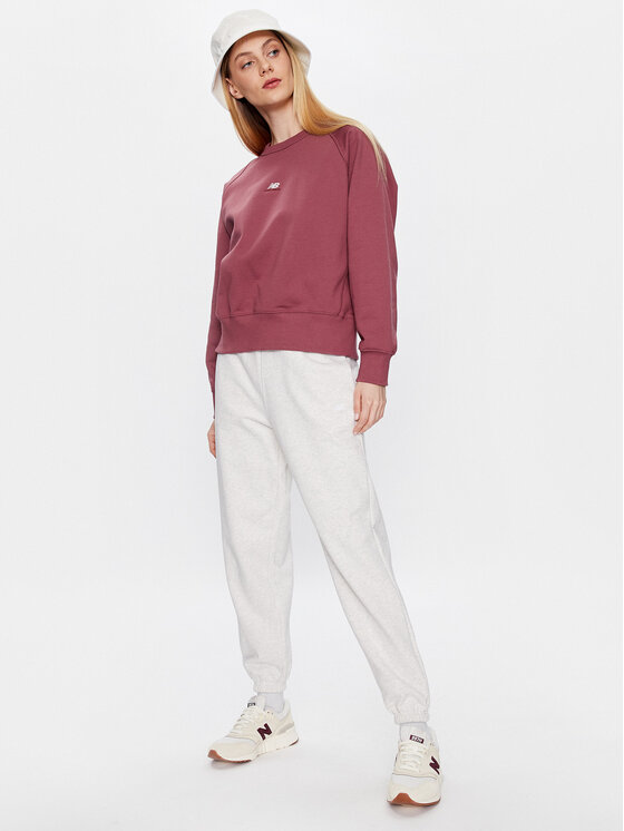 New Balance New Balance Spodnie dresowe Athletics Remastered French Terry WP31503 Beżowy Relaxed Fit