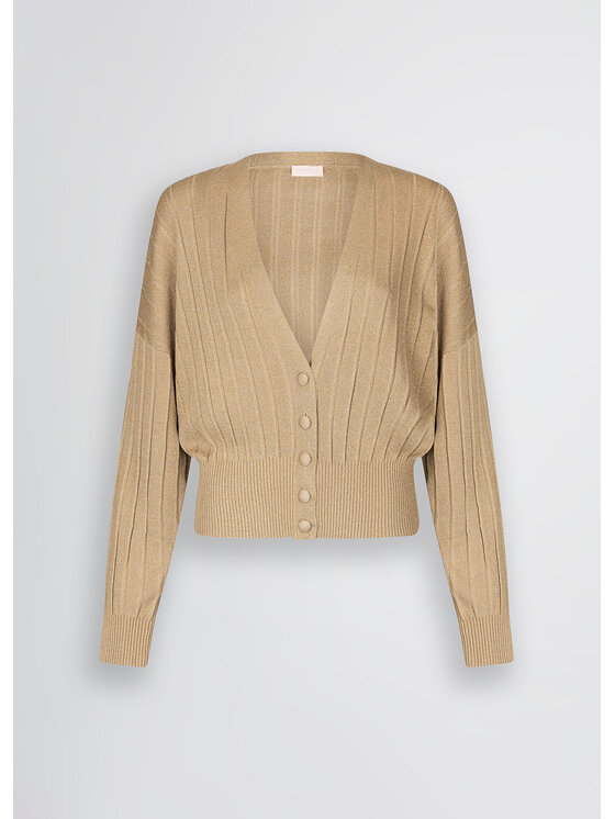 Liu Jo Liu Jo Cardigan WA5060MS64JA4342 Beige Regular Fit