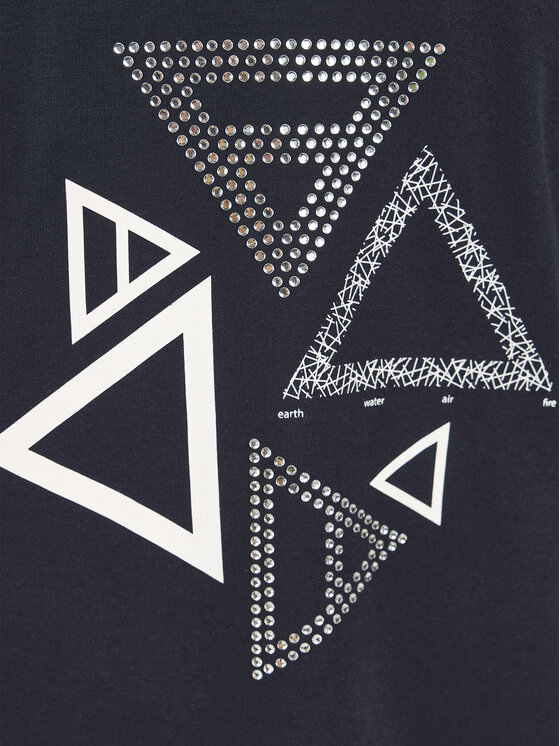 Persona by Marina Rinaldi Persona by Marina Rinaldi T-Shirt Vale 1971010 Granatowy Regular Fit