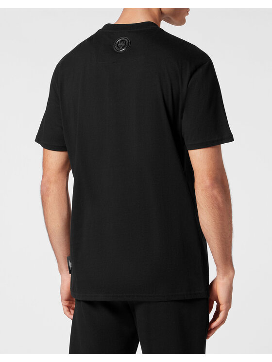 Plein Sport Plein Sport T-Shirt 13037 Czarny Regular Fit