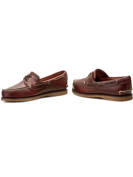 Timberland Mokasinai Classic Boat 2 Eye 25077/TB0250772141 Ruda • Modivo.lt