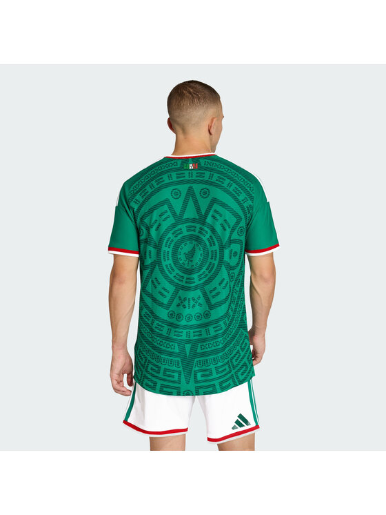 adidas adidas Koszulka techniczna Meksyk Zielony Slim Fit