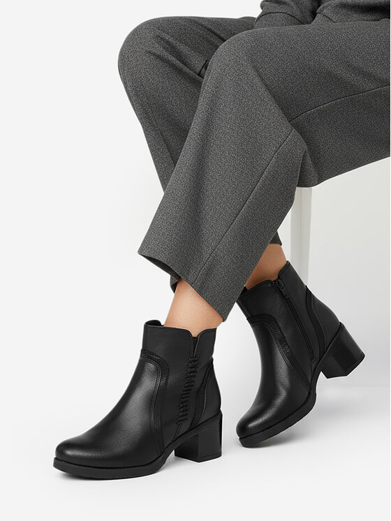 Go Soft Go Soft Stiefeletten CEO-WBN-DIANA-5666-01 Schwarz