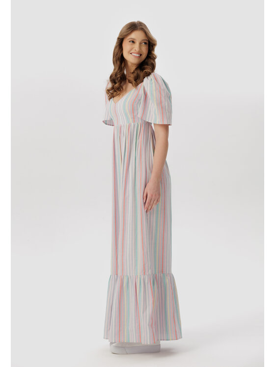 LAURELLA LAURELLA Každodenní šaty 4SS138 Barevná Regular Fit