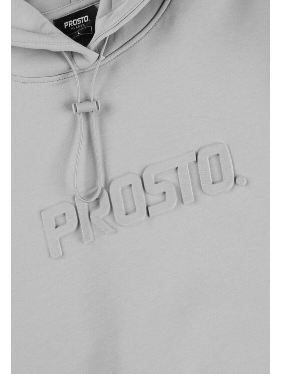 PROSTO. PROSTO. Bluza Logy Szary Regular Fit