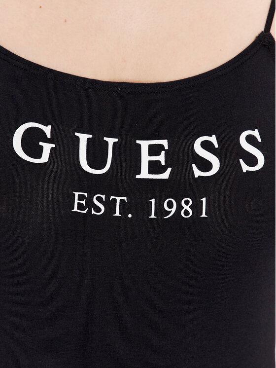 Guess Guess Glaustinukė Carrie O2GM12 KBBU1 Juoda Slim Fit