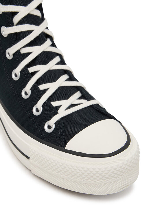 Converse Converse Plátěnky Chuck Taylor All Star Lift Platform Floral Patchwork A15534C Černá