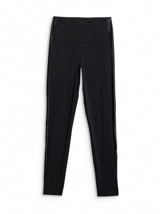 4F 4F Legginsy EVERYDAY Czarny Slim Fit