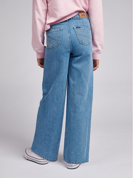 Lee Lee Jeans hlače Stella Aline LEG5008 Modra